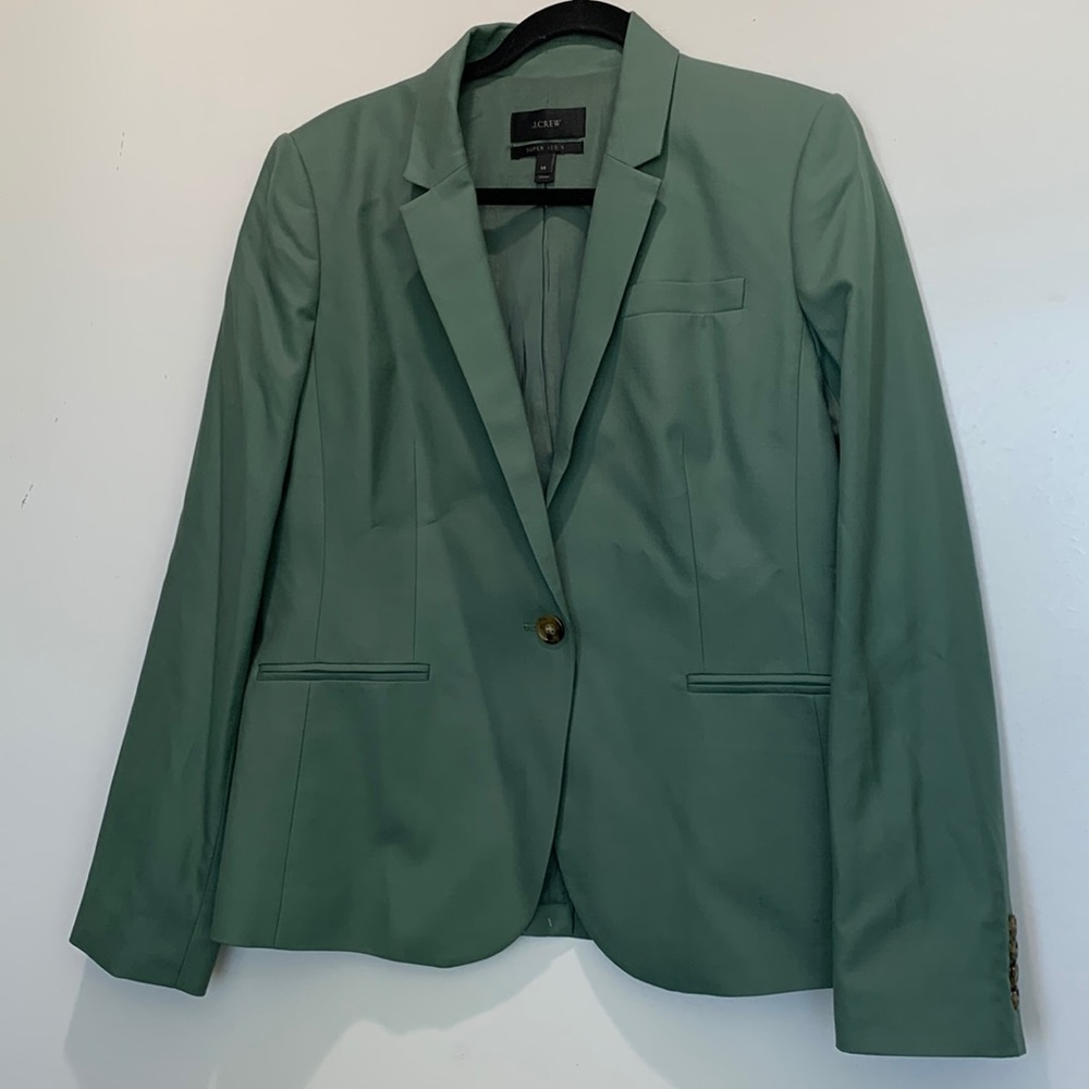 J crew super 120 ‘s blazers size 14